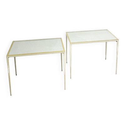 Paire de tables d'appoint du milieu du siècle