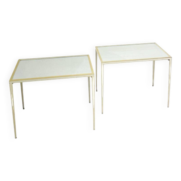 Paire de tables d'appoint du milieu du siècle