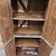 Antique tribal teak sideboard from Burma.