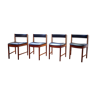 Lot 4 chairs scandinavian by Mc intosh