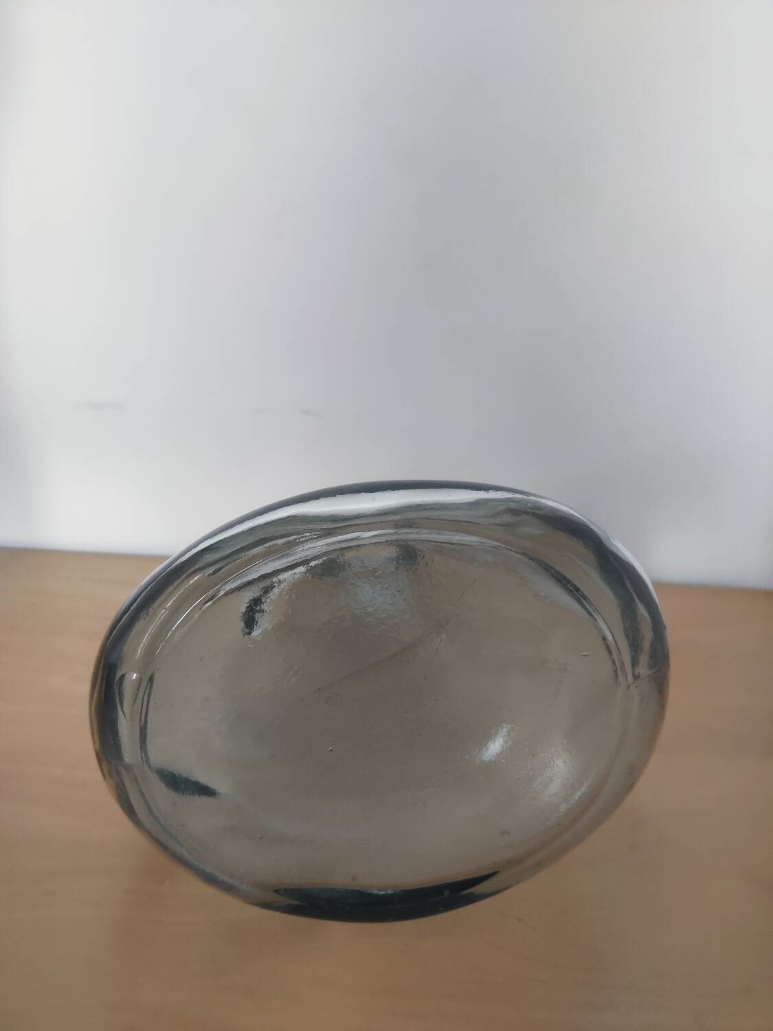 Antique carafe made of thick glass