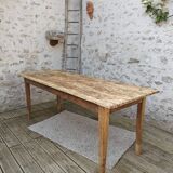Restored old farmhouse table