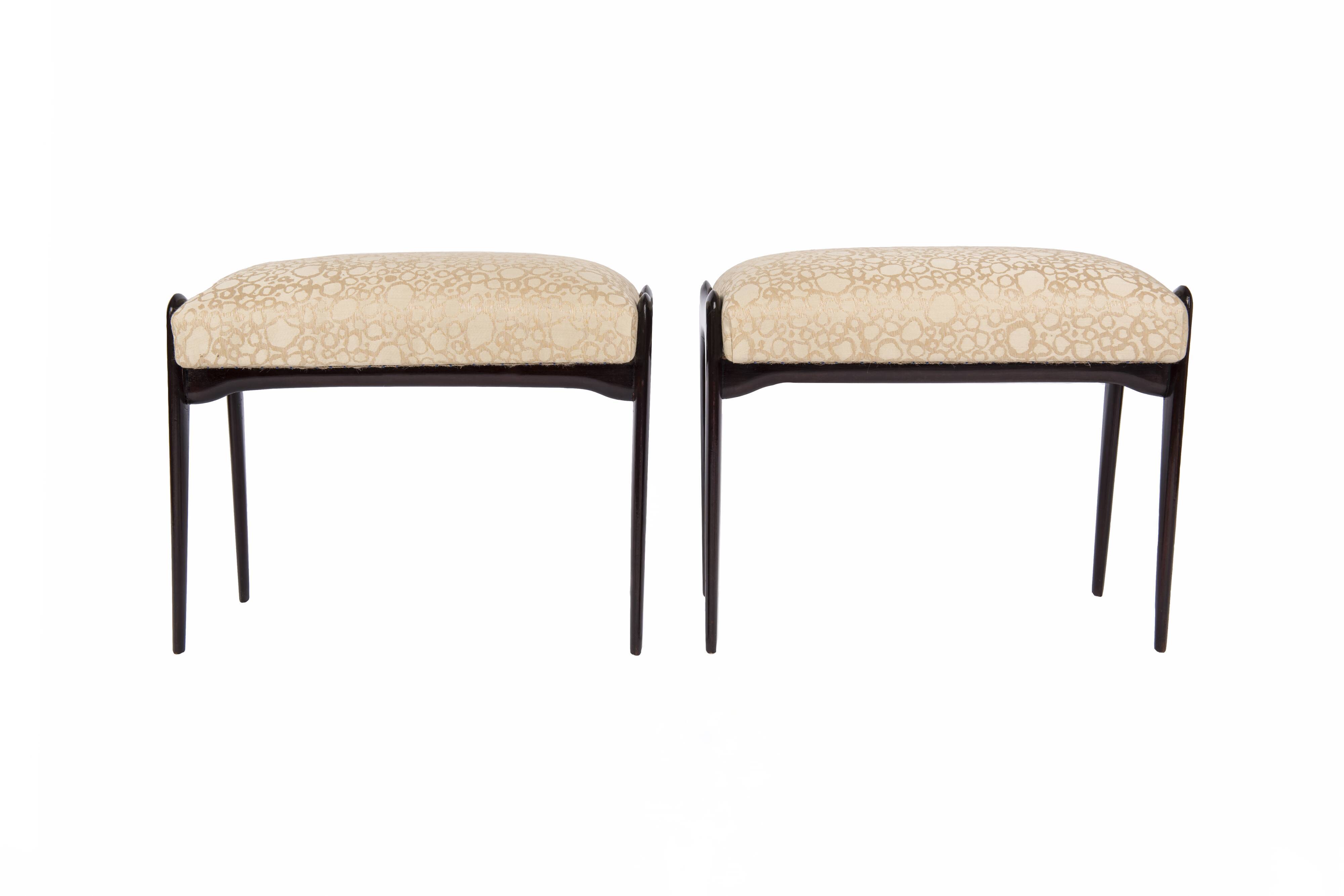 Italian-born footrest pair