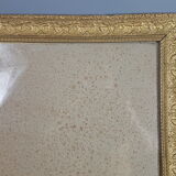 Old Frame Wood - Gild stucco decoration ancoly flowers 59X47 cm leafing 51.9x39.9 cm SB115