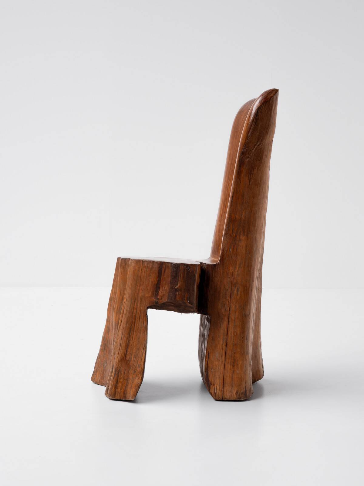 Hand-carved Chair in Solid Hardwood