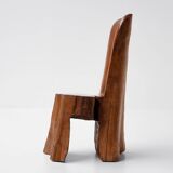 Hand-carved Chair in Solid Hardwood