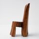 Hand-carved Chair in Solid Hardwood