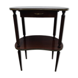 Side Table With Drawer - Wood (Mahogany)
