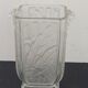 Glass Vase Art Deco Czechoslovakia Spip