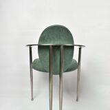 2 Belgo Chrom dinning chairs Memphis style