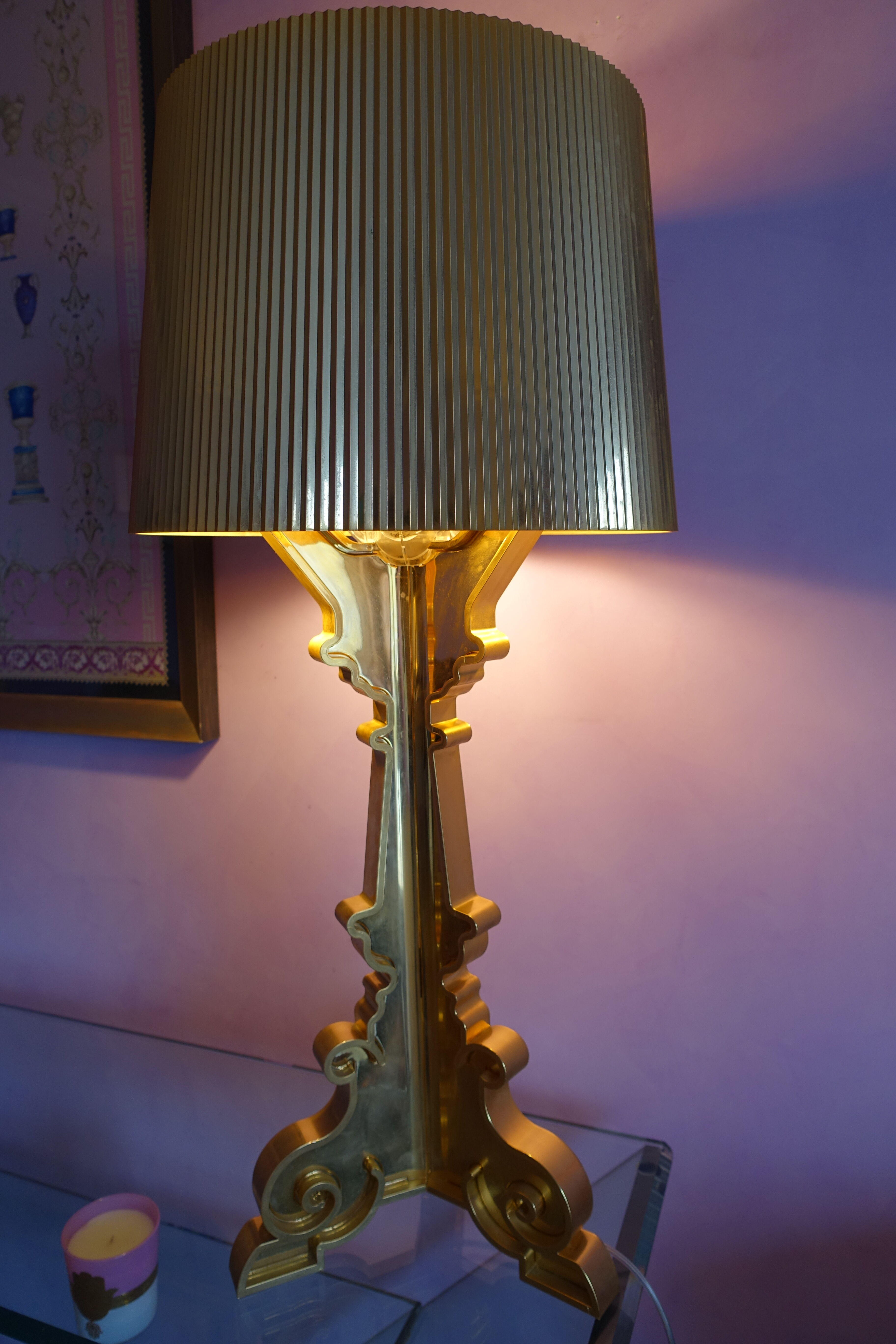 Kartell lamp Bougie, mythical and timeless.