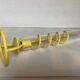 Large yellow spiral candlestick