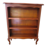 Beautiful cherry wood Bibus - 3 levels - Adjustable shelves - Louis XV style