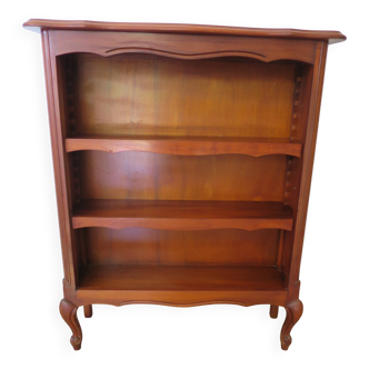 Beautiful cherry wood Bibus - 3 levels - Adjustable shelves - Louis XV style