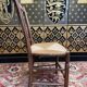 Suite of 6 Provençal straw chairs