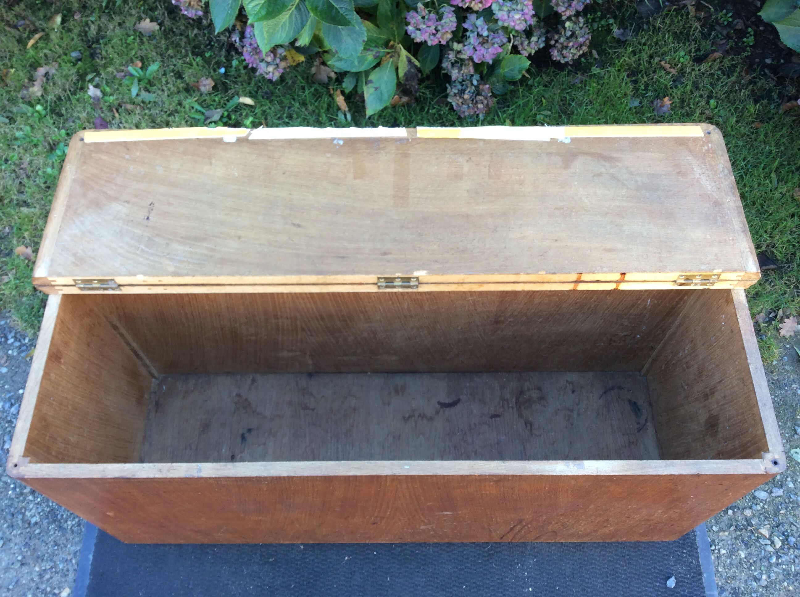 Vintage oak chest 50s