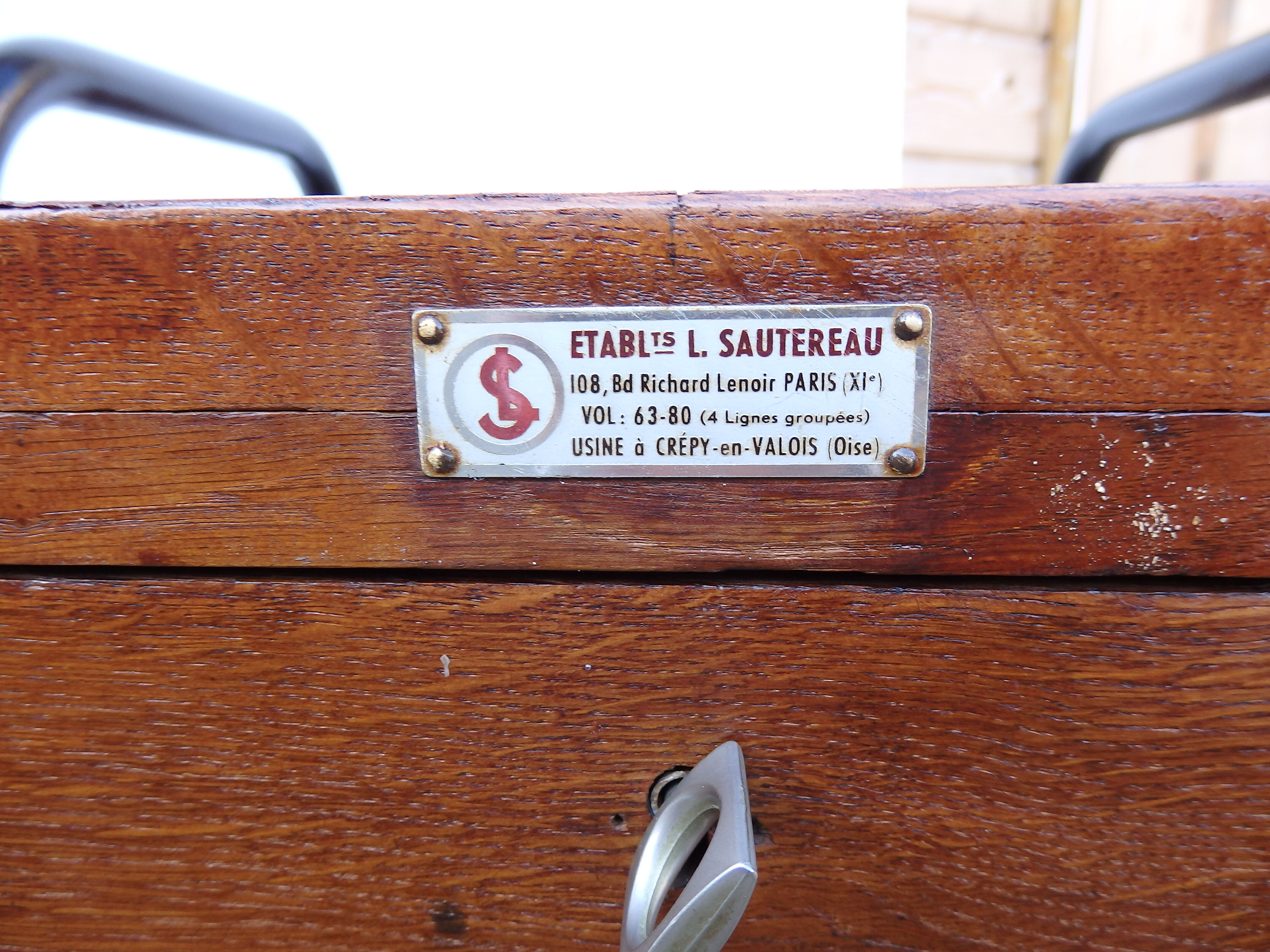 servant servant service of vintage architect 50 Sautereau