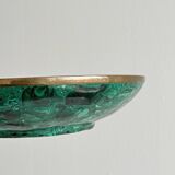 Malachite bowl for fruits or centrepiece.