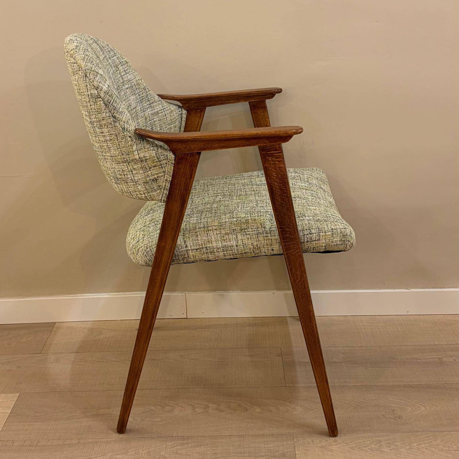 Spanish vintage mid-century armchair by Guilleumas, 1960s