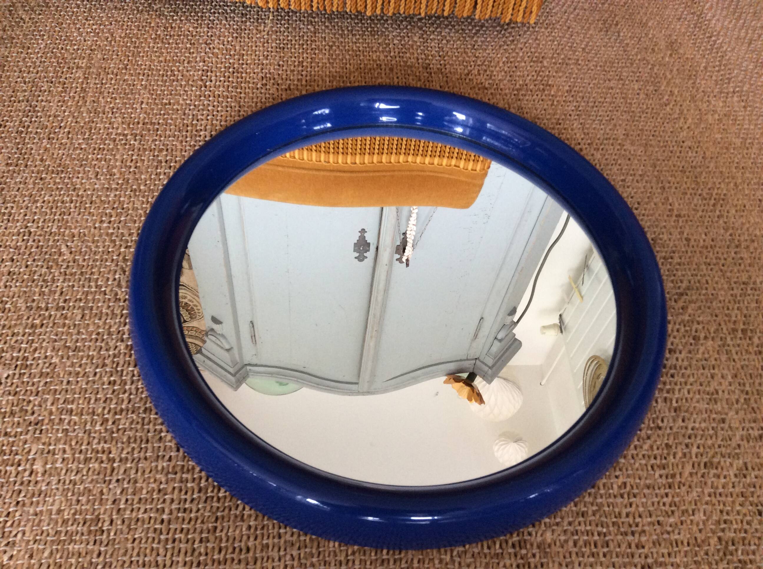 Vintage round mirror