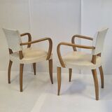 Pair of vintage 1950s bridge chairs