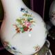 Pair of antique vases in hand-painted porcelain and bronze – Décor