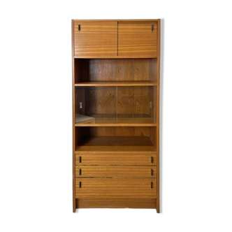 Bibliothèque vitrine vintage 60's