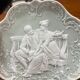 Pair of 2 decorative biscuit plates