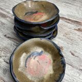 Ceramic dessert bowls