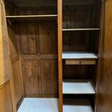 Art deco oak wardrobe