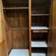 Art deco oak wardrobe