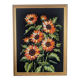 Vintage sunflower tapestry
