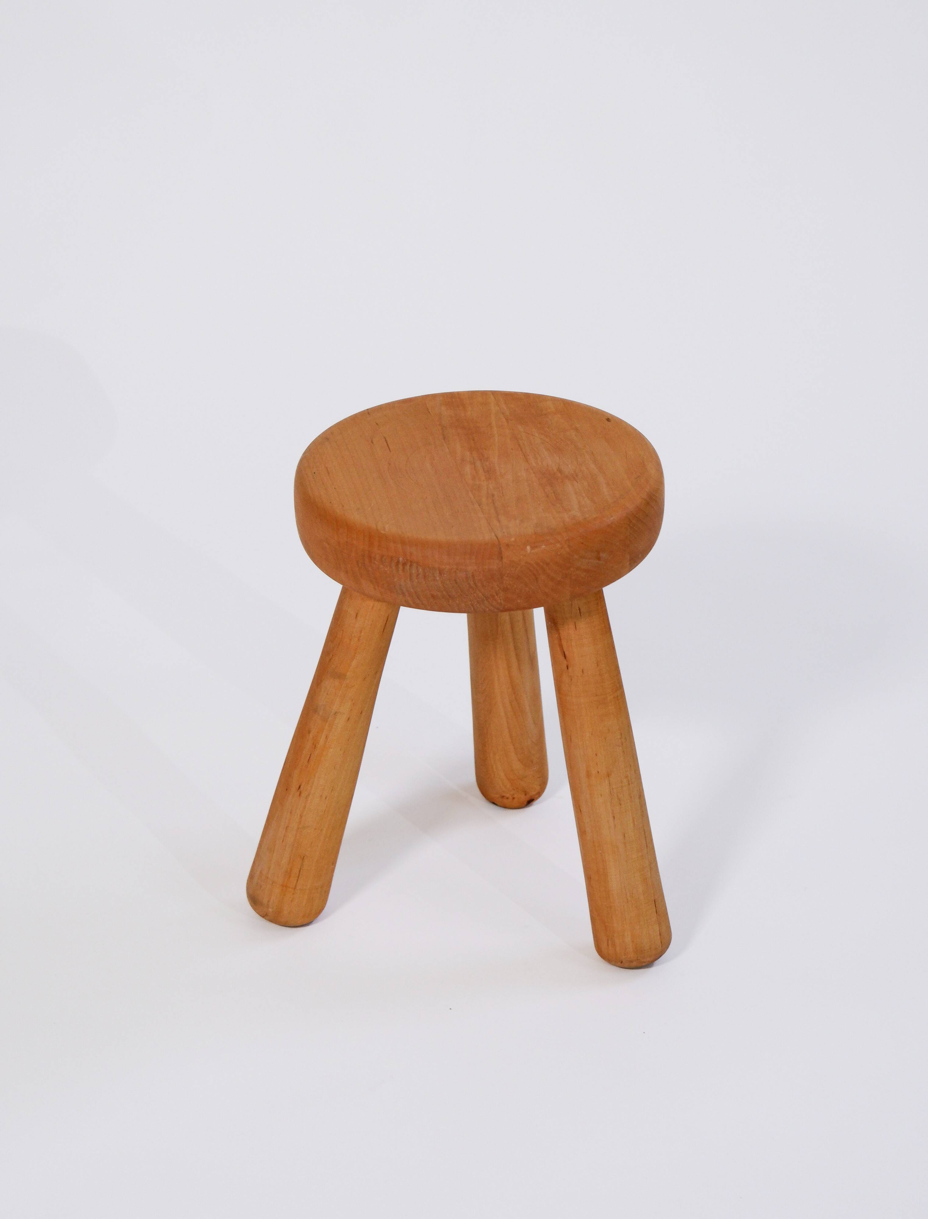 Scandinavian stool Ingvar Hildingsson, 1970, Sweden.