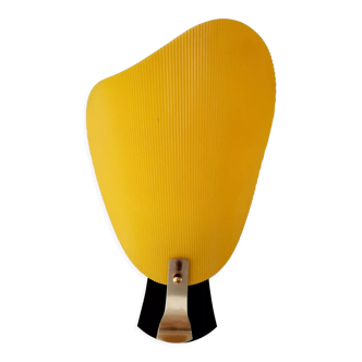 Vintage wall lamp 60s 70 yellow