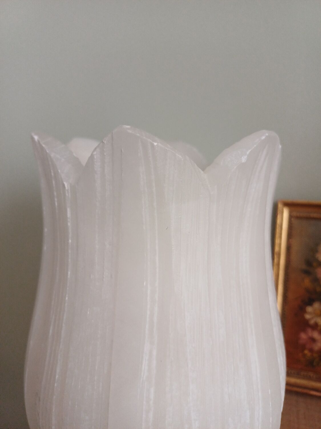 Alabaster lamp
