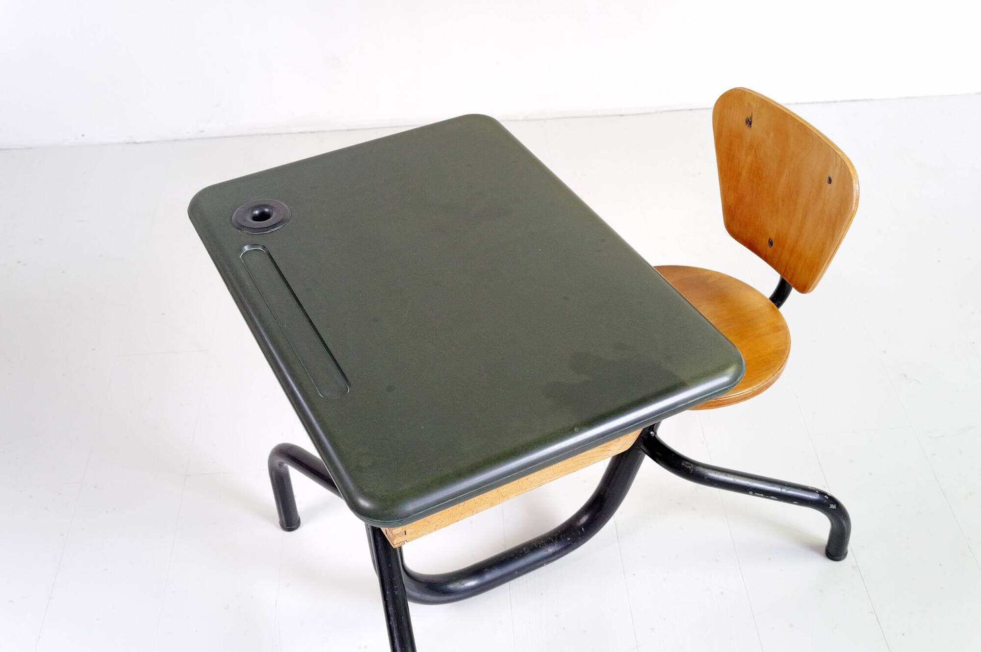 Desk One Place by Jean Prouvé, France 1940