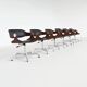 Eugen Schmidt set of six dining or conference chairs in teak Germany 1965