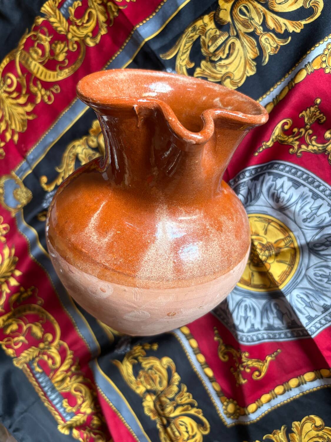 Terracotta jug