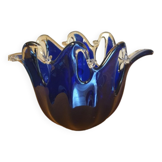 Murano crystal vase