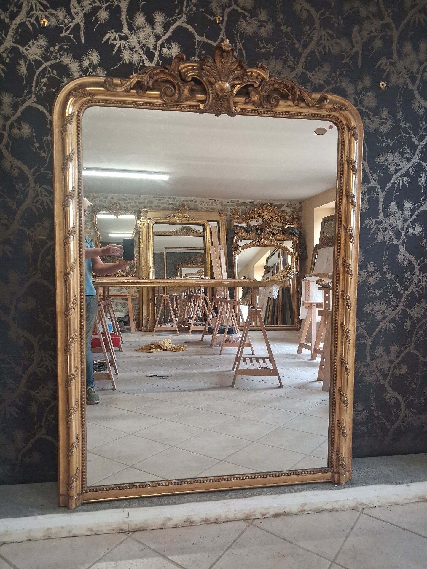 Louis Philippe mirror 172x119