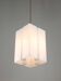 Vintage italian plexiglass tower pendant lamp