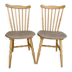 paire chaises bistrot