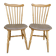 Pair of Baumann bistro chairs, Menuet model