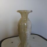Polished marble vase