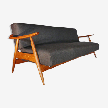 Scandinavian convertible bench sofa