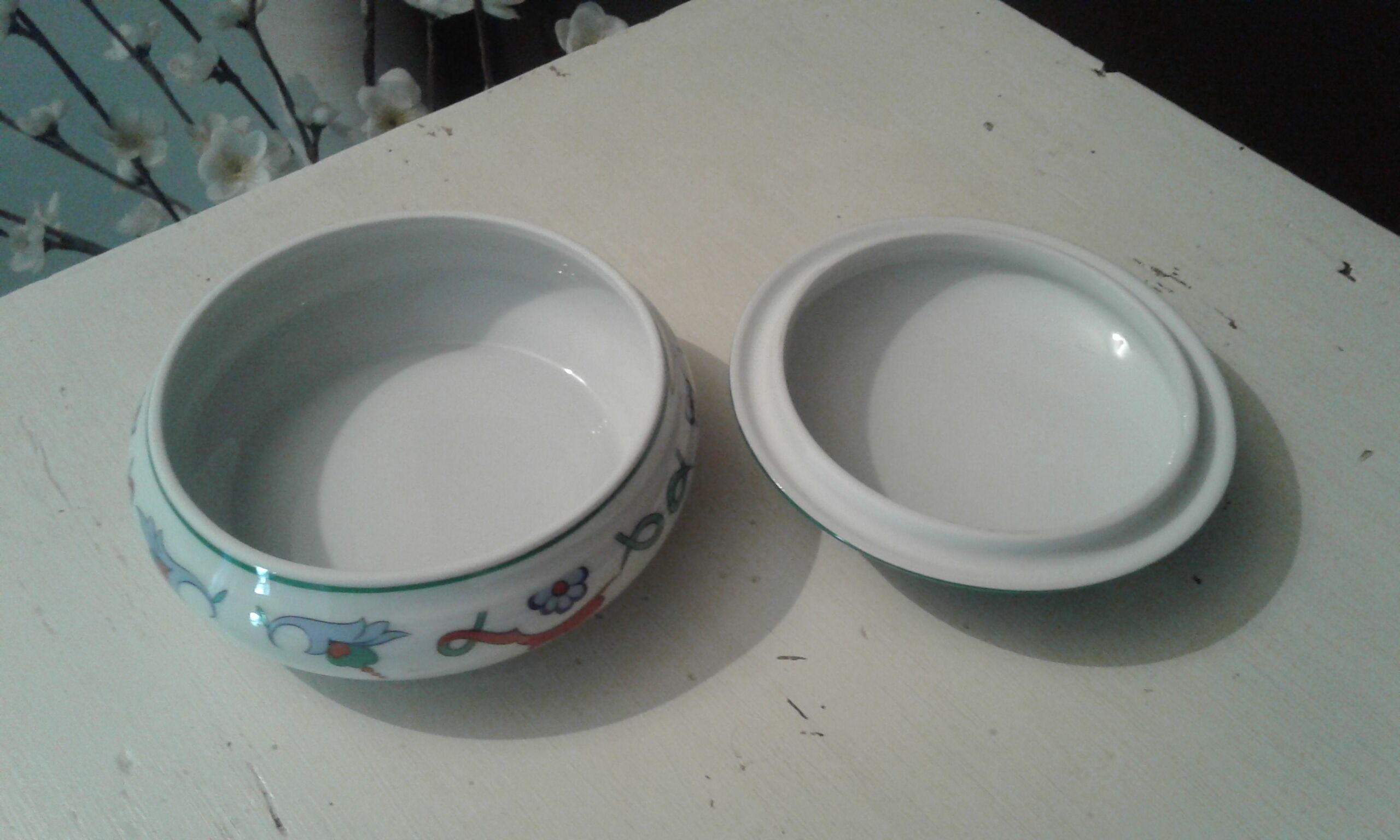 Candy box porcelain Limoges, model "Persian Art"