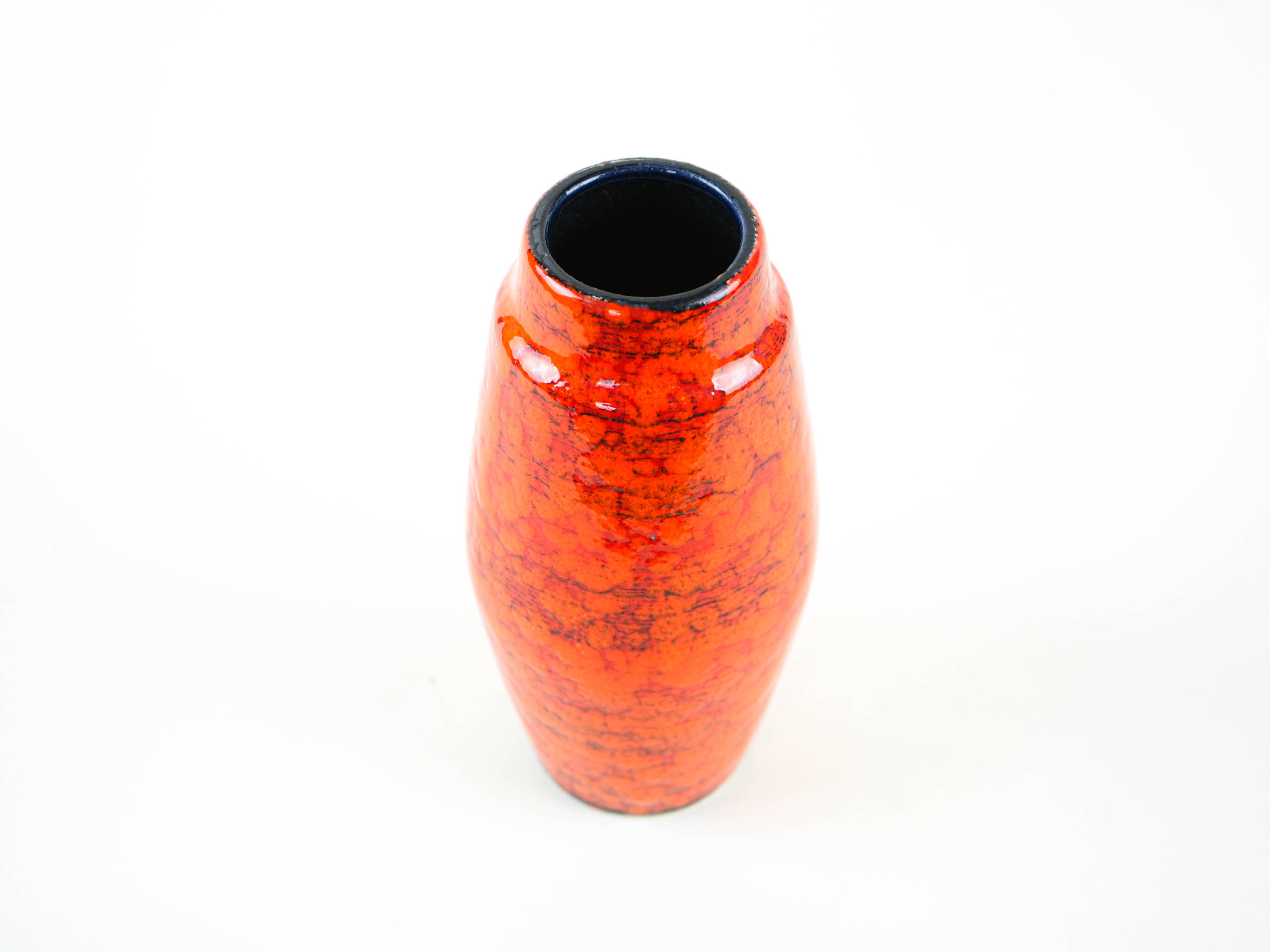 Ceramic vase, German design, 1960s, made in West Germany
