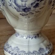 Iron earth gravy boat, Bouquet Creil & Montereau model, early 20th century