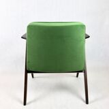 Green Bunny Armchair by Józef Chierowski, 1970s