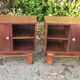 Pairs of art deco bedside tables